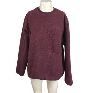 MARMOT MOUNTAIN WORKS - MEN'S XXL - BURGUNDY LONG SLEEVE CREW NECK SWEATSHIRT